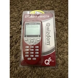New In Box QWIZDOM Q6 Q6RF Student Response Remote